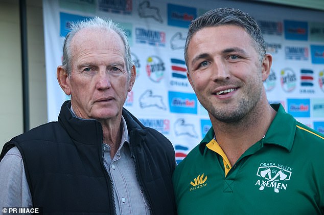 Wayne Bennett has opened the door for a return to South Sydney for Sam Burgess