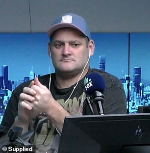 A woman has shocked radio listeners after appearing on a Melbourne breakfast show to confess to eating her grandmother's ashes.  Fox's Fifi, Fev and Nick were shocked when they took the listener's call on Tuesday.  Pictured: Brendan Fevola and Fifi Box
