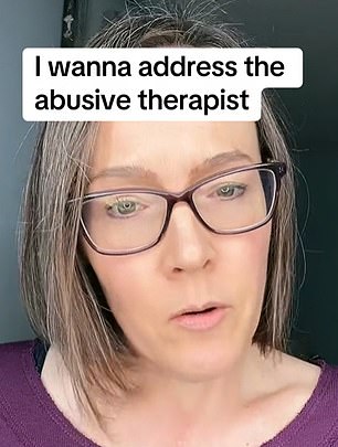 Amy Nordhues said her therapist fell asleep during one of their sessions while describing 