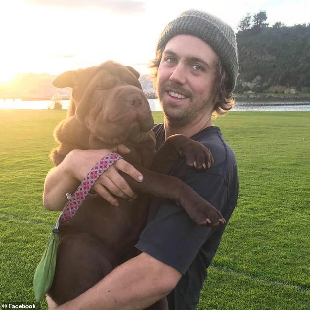 A sporting tradie who died of myocarditis linked to the Pfizer vaccine, Rory Nairn (pictured), was not told about the dangerous side effect by the pharmacist who jabbed him