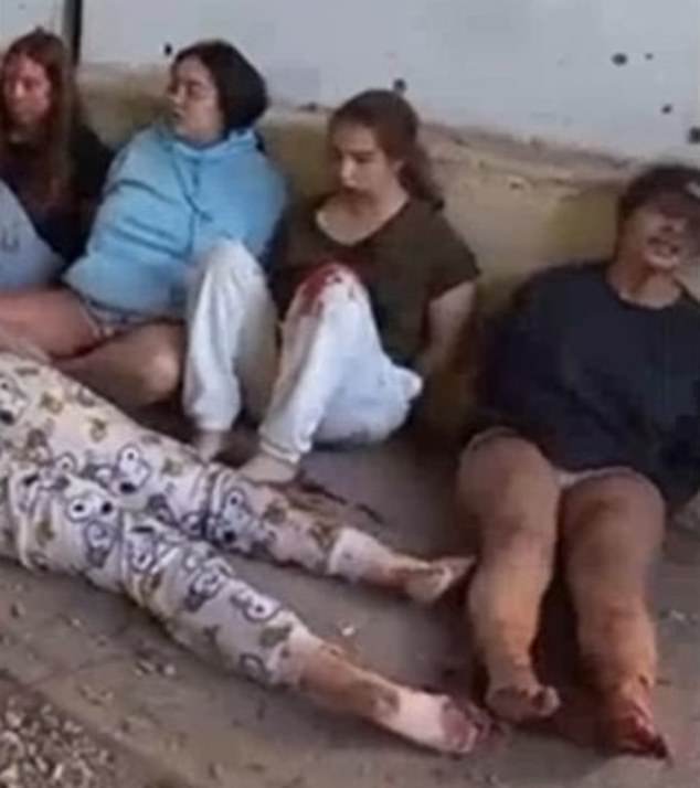 These are the horrific first moments in captivity for the five youngest women held in Gaza by sick Hamas fanatics since October 7