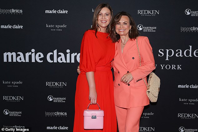 Lisa Wilkinson and Brittany Higgins (pictured together) have been close since 2021, but the TV presenter has not scored a wedding invite