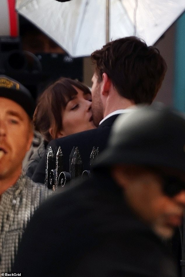 At one point, the two shared a kiss on camera while shooting one of the scenes for the upcoming romantic comedy