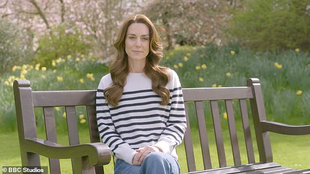 Kate has been out of the spotlight for five months after revealing in a video message that she is receiving treatment for cancer