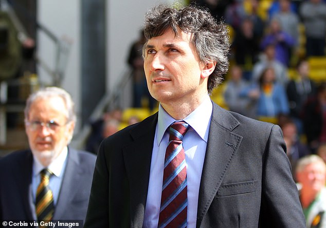 The Hornets are currently owned by Italian businessman Gino Pozzo (pictured), who took over in 2014