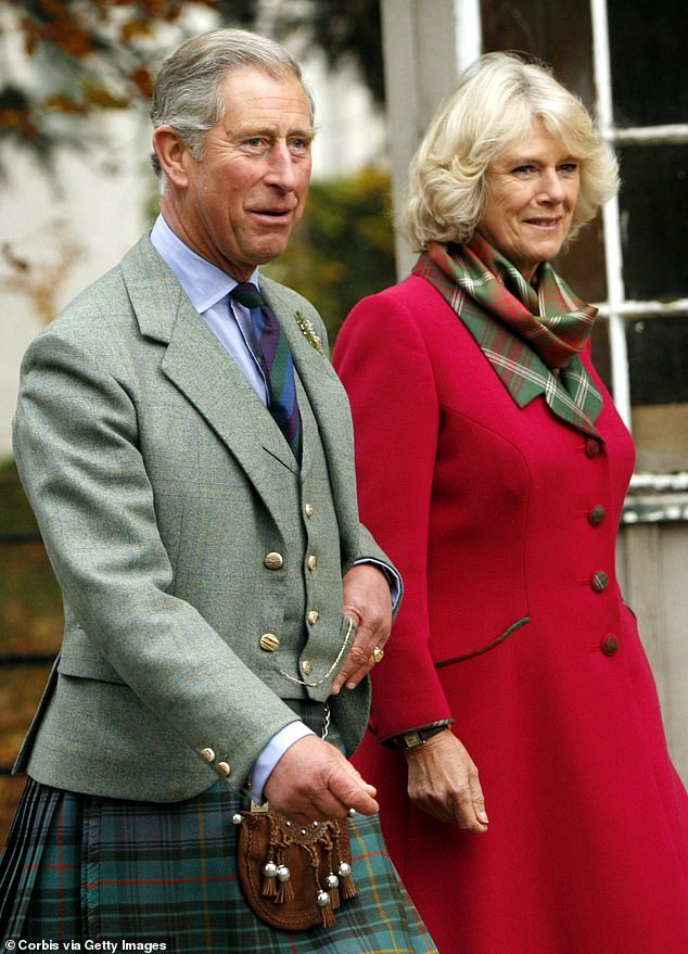 Charles and Camilla near Birkhall in 2007. The couple happily celebrate their wedding anniversary there