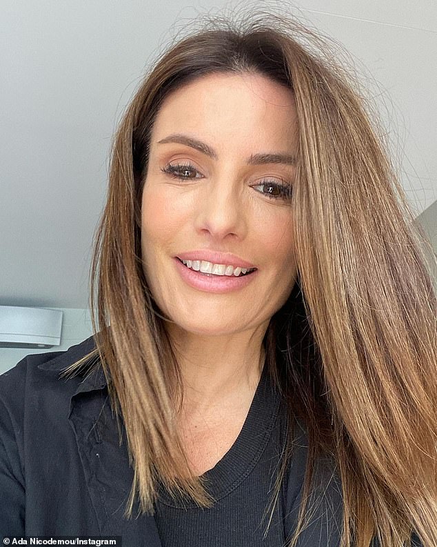 It comes after the star was forced to confront a report that she had 'stole' Ada Nicodemou's job after her own mother asked her about the rumours.  Ada is in the photo