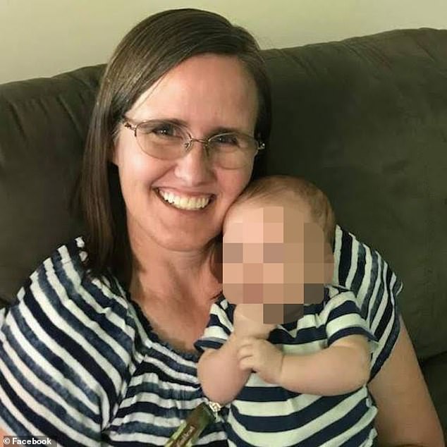 Tammy Daybell with a grandchild in a photo from her Facebook page.  Tammy Daybell died mysteriously in her sleep in Idaho on October 19, 2019. Her death was initially believed to be from natural causes, but after an autopsy was performed, it was determined that she died of asphyxiation.