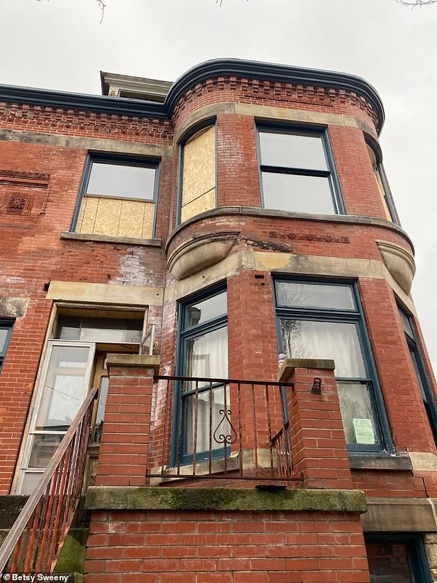 The McLain house, located at 115 14th Street, was in dire need of renovation and largely forgotten despite its rich history