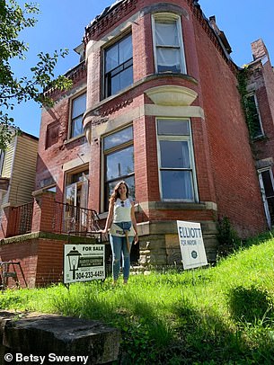 'It was fun to dream about what it would look like the day I moved in.  But the first year it was about making sure the thing didn't fall,” she said.