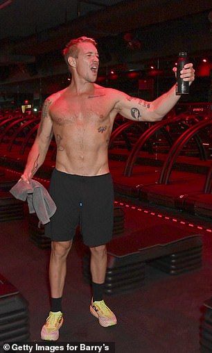 Diplo's performance marked the completion of his partnership with the gym for a series of Diplo's Run Club-themed classes