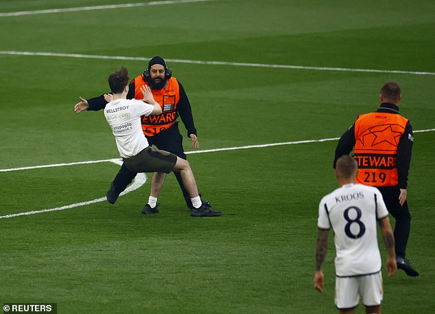 Burim reportedly offered pitch intruders £300,000 to storm the Champions League final ground