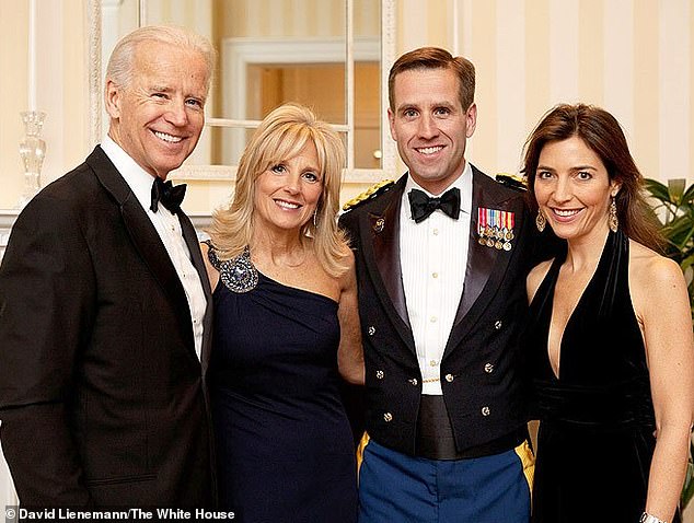 President Biden's former daughter-in-law was married to his son Beau from 2002 until his death in 2015, during which time Beau served as Delaware's attorney general.