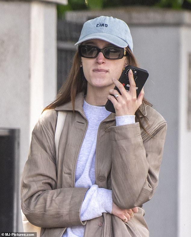 The Bridgerton actress was spotted shopping in Notting Hill