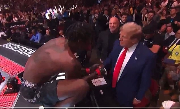 The Netherlands celebrated its victory after the fight with former American President Donald Trump at ringside