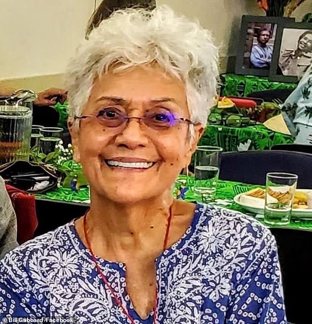 Caroline Sinaviana-Gabbard, 78, was found dead in the village of Vaivase-Uta - about a 10-minute drive from the Samoan capital Apia