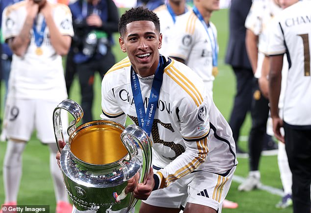 The 20-year-old won the European Cup for the first time after a stunning debut season at the Bernabeu