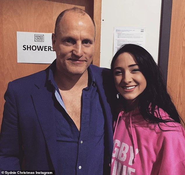 She made her London debut as one of the lead voices in Lazarus, with the music of David Bowie, at the King's Cross Theater and shared a brief backstage stint with Hollywood actor Woody Harrelson after he attended the show.