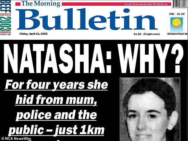 Natasha Ryan was found alive in 2003 after allegedly being murdered by Leonard John Fraser.