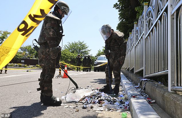 South Korea's National Security Council is expected to meet today to discuss a plan to respond to the balloons by resuming loudspeaker propaganda campaigns along the border with North Korea.