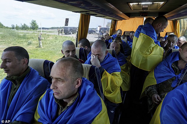 Many cried tears of joy as they returned to Ukraine