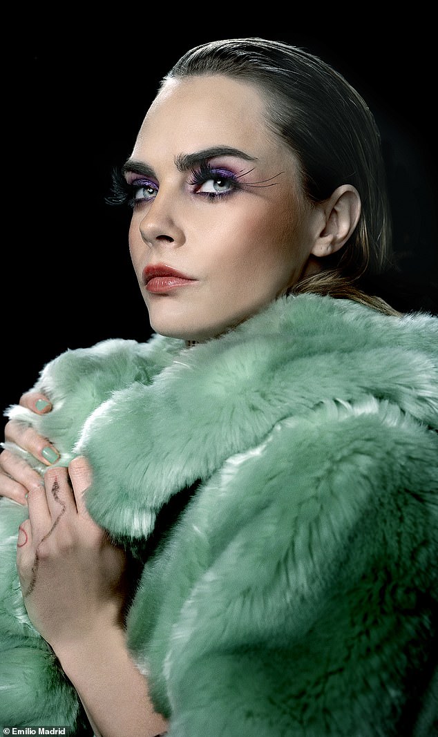 The night out follows Cara's final West End performance as Sally Bowles in Cabaret