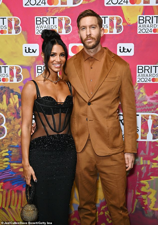 Other stars at the big event included Calvin Harris and Vick Hope, who tied the knot themselves late last year