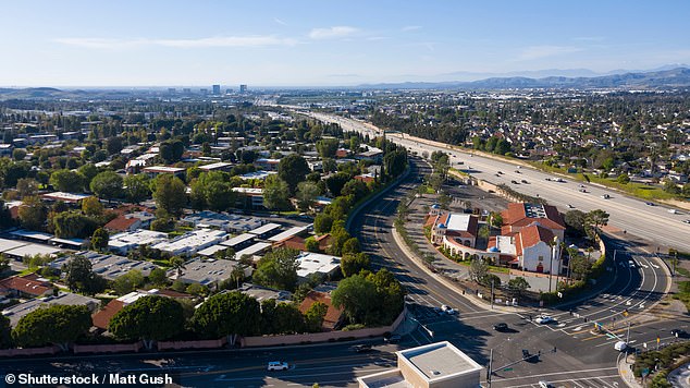 In eighth and ninth place are Laguna Woods (pictured) in California and The Villages in Florida, both of which are more expensive but known for their senior-oriented design