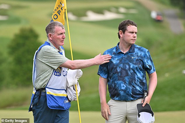 Before winning in Ontario, 27-year-old MacIntyre changed caddy four times in 18 months