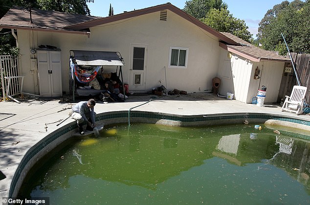 Another foreclosed home, this one in Pleasant Hill, California.  Foreclosures are currently affecting thousands of homeowners across the country