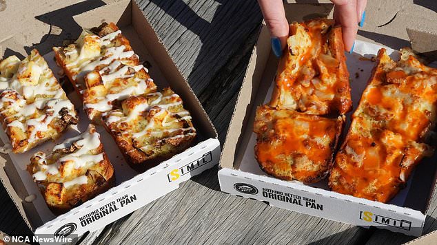 The new range is now available across Australia.  Image: Delivered / Pizza Hut.