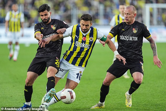 Former Southampton star Dusan Tadic (centre), 35, could be the creative outlet Mourinho could name