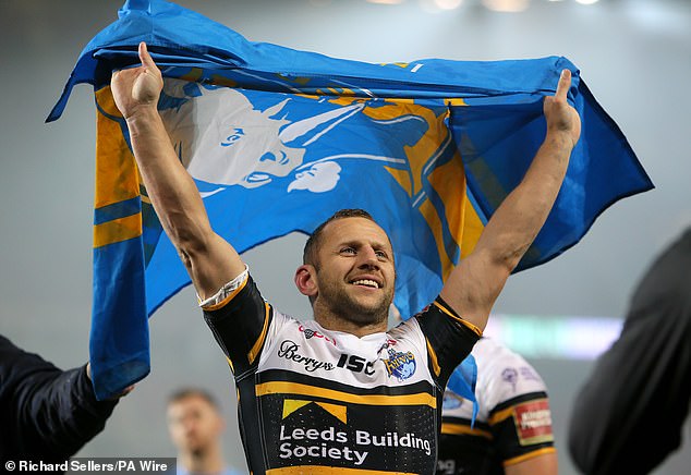 The rugby legend spent his entire club career at Leeds, making more than 400 appearances between 2001 and 2017 before receiving a shock diagnosis in 2019.