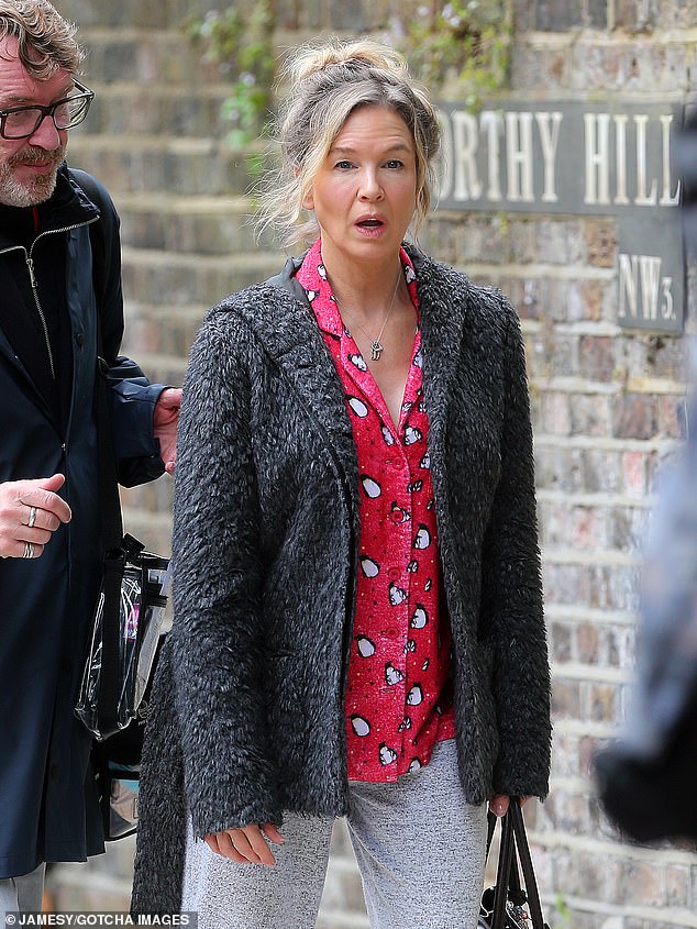 She has been filming in London in recent weeks