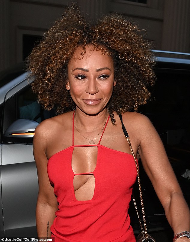 Spice Girl Mel B is said to have signed up for the action show, which will be released on Netflix later this year (Mel pictured in April)