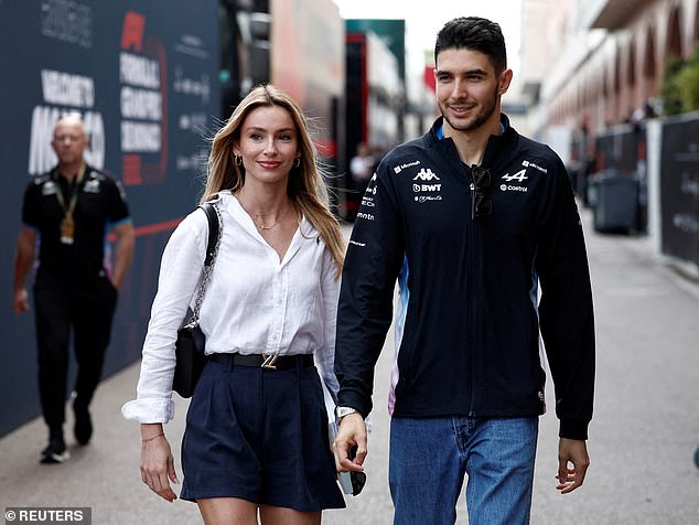 Ocon arrived in the Monaco paddock last week with his girlfriend Flavy Barla