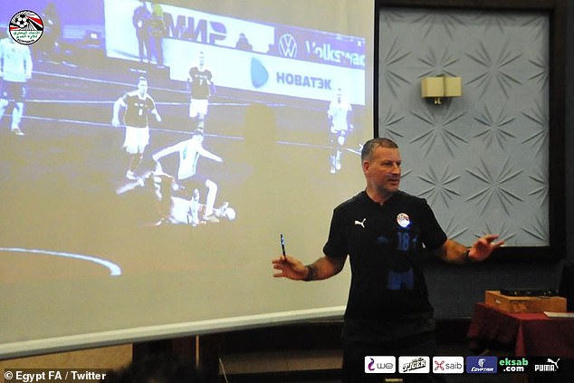 Clattenburg, photographed in September 2022 during a coaching course, was reportedly the subject of threats