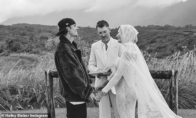 The couple renewed their vows in an intimate ceremony in Hawaii, all while sharing their baby news