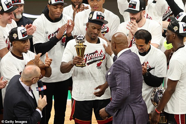 Last year, Mourning saw the Heat defeat the Boston Celtics in the Eastern Conference Finals