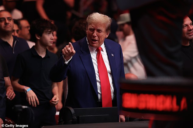 Former President Donald Trump will attend a UFC fight on Saturday after being convicted of 34 felonies in the Stormy Daniels hush-money case.  On Monday, Trump's campaign announced that he had raised a whopping $141 million in May