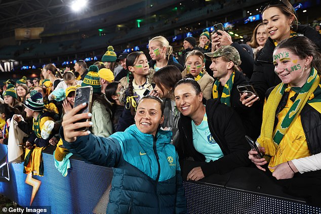 Nearly 80,000 football fans gathered at Accor Stadium to see their Matildas heroes one last time before the Paris Olympics