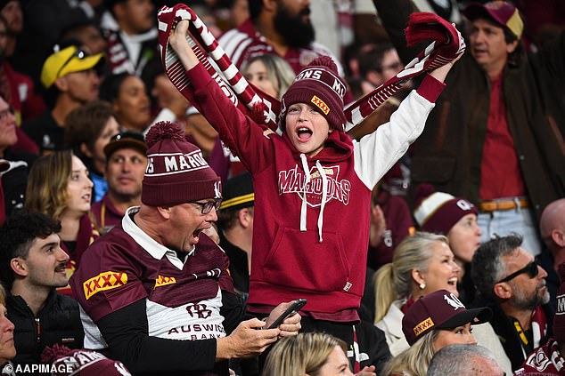 Suncorp Stadium is always packed with Queensland supporters and this year's match sold out within days