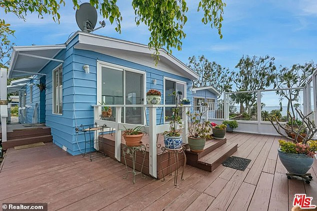 The $1.6 million mobile home at 4 Kiki Place is located in upscale Pacific Palisades, California