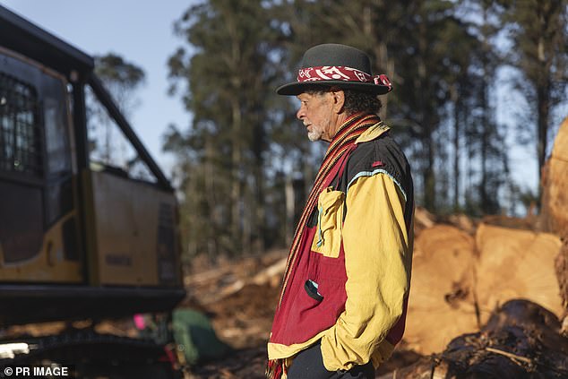 But he said he would continue to protest indigenous logging and claimed the prospect of jail time did not upset him