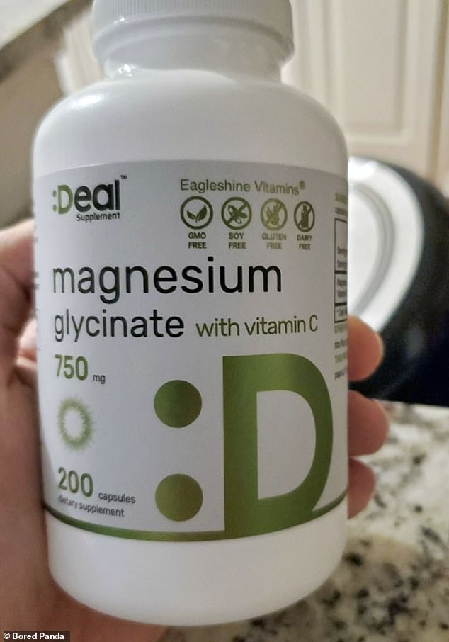 An emoji smiley on the packaging of this magnesium could confuse some people into thinking they are taking vitamin D