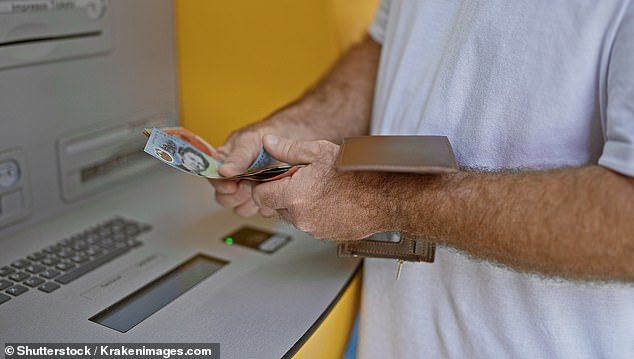 One participant said their provider would take cash from an ATM and give it to her so she could buy illegal drugs (stock image)