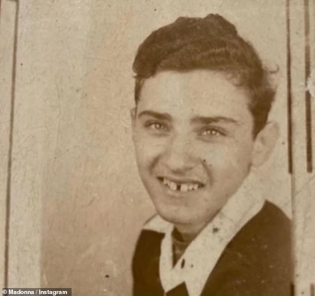 Fans were left stunned when Madonna shared a photo of her father as a young child, claiming she looked just like him