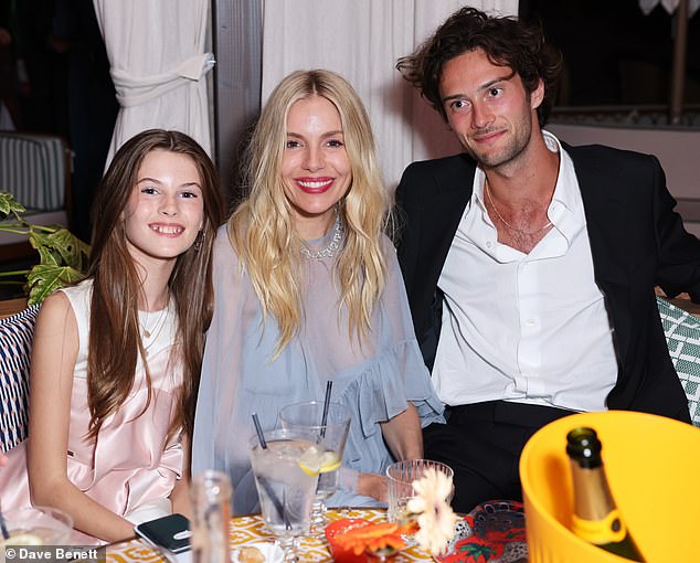 Sienna was supported by family at the Cannes Film Festival and was joined by Oli and daughter Marlowe, 11, at the premiere of her film Horizon: An American Saga in Cannes.