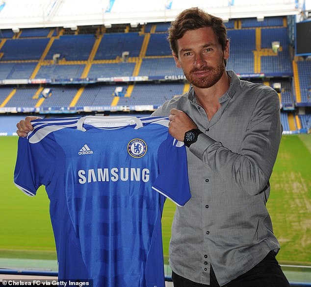 Chelsea spent £13.3m on signing Andre Villas-Boas from Porto as manager in 2011