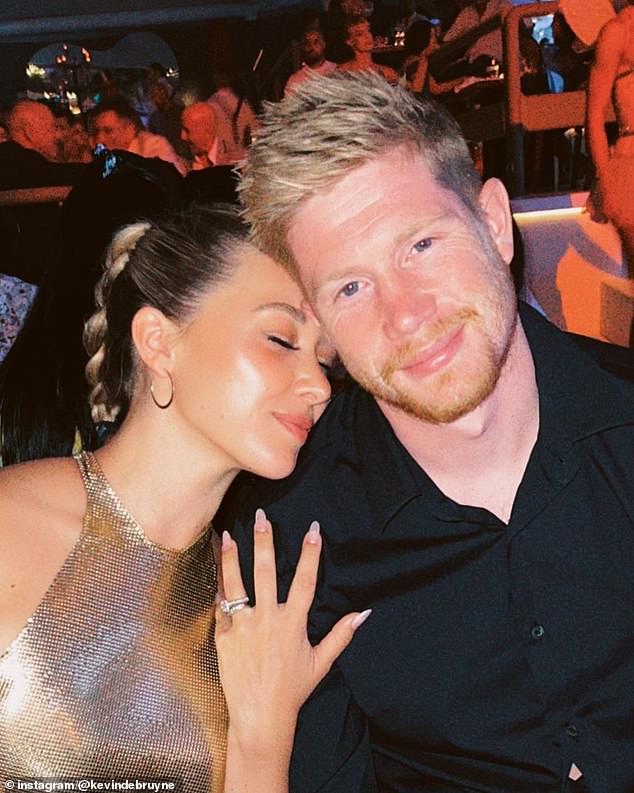 De Bruyne claimed he had had discussions about 'an exotic adventure' with his wife Michele